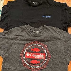 Columbia XL Mens r shirts.